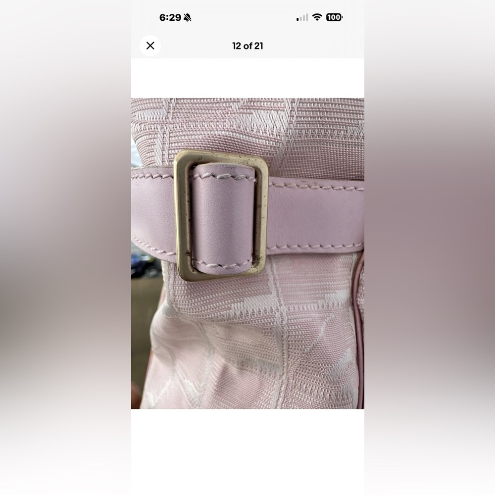 Chanel Travel Line Stylish Pink Tote Bag - Picture 4 of 16